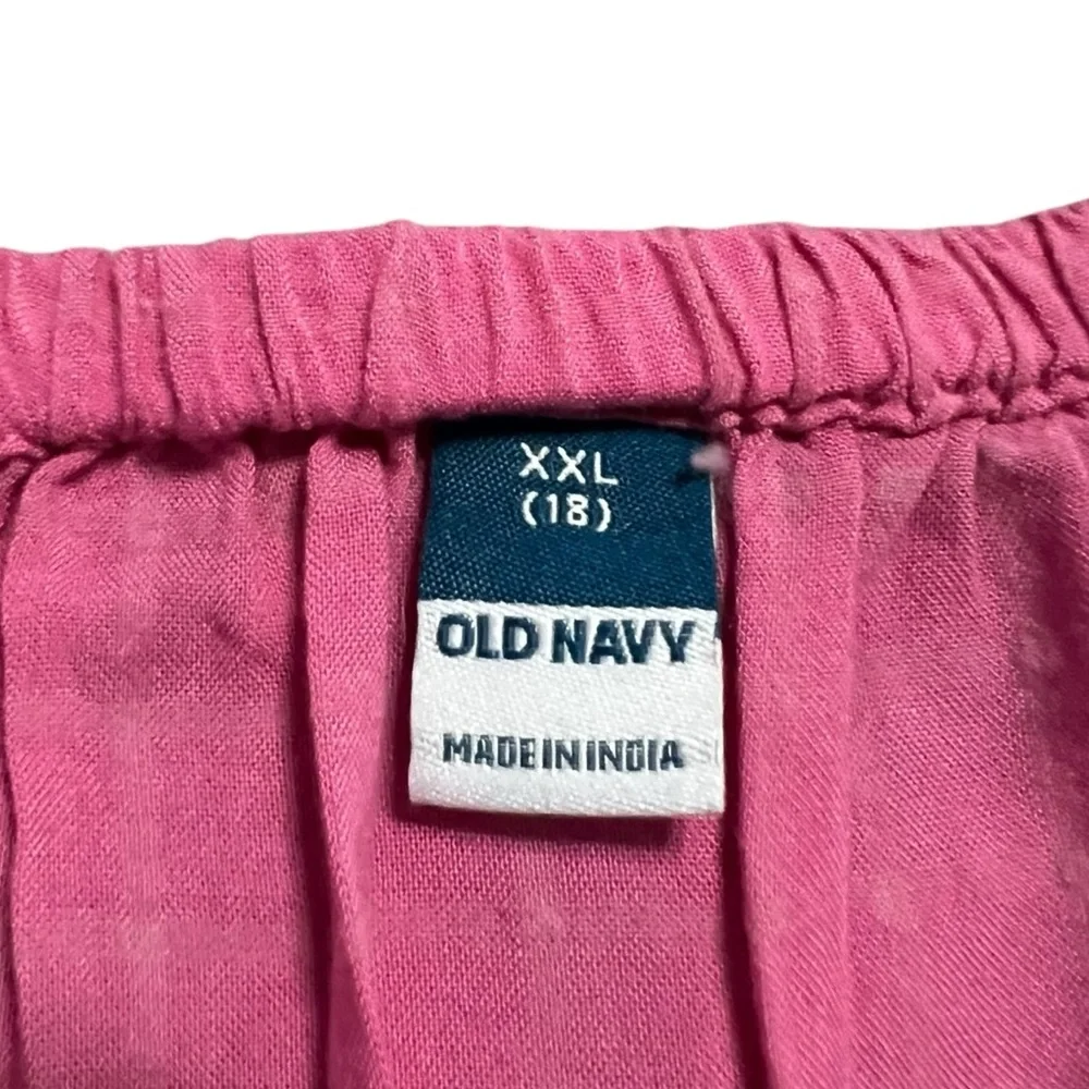 Old Navy Girls XXL (18) Pink Tiered Skirt